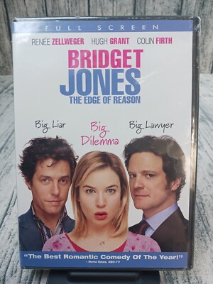 Bridget Jones - The Edge of Reason (DVD, 2005, Full Screen) Brand New / Sealed 