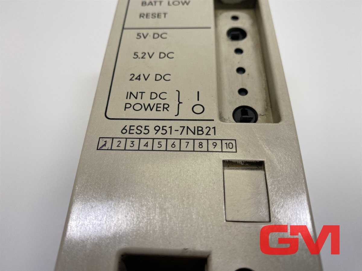 Siemens 6ES5951-7NB21 Simatic S5 Stromversorgung kaufen bei CNC BOTE Siemens 6ES5951-7NB21 Simatic S5 Stromversorgung kaufen bei CNC BOTE