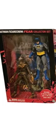 DC Direct Batman & Scarecrow Fear Collector 2 Figure Set w/ Comic Book NOS