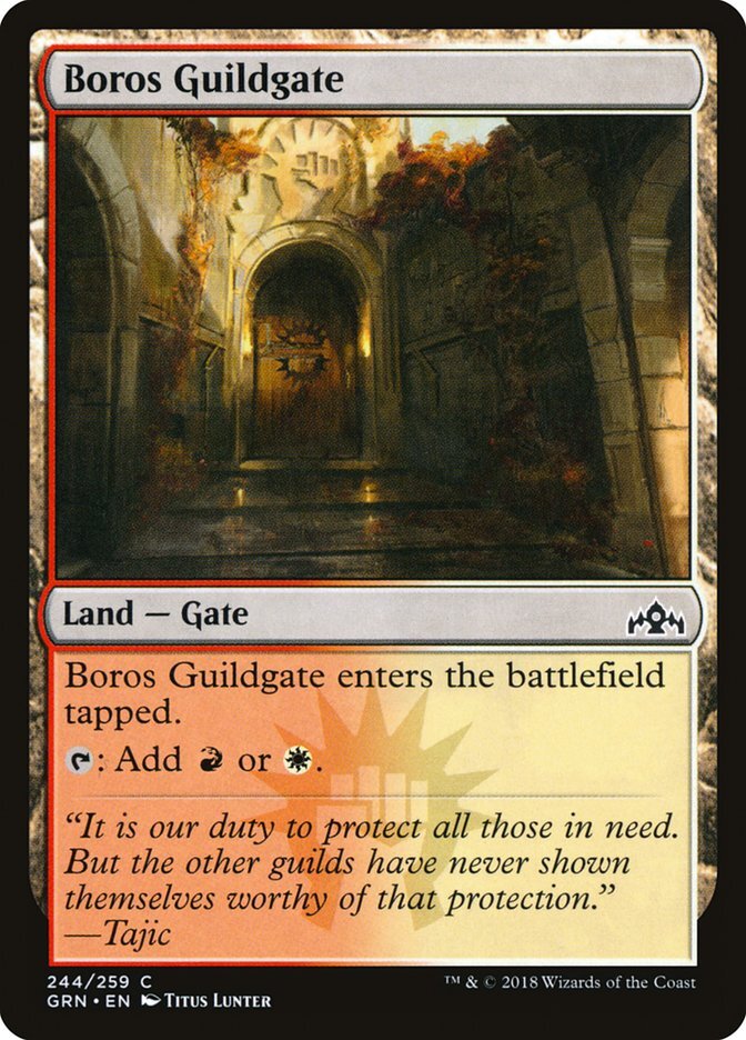 Boros Guildgate (244/259) [Guilds of Ravnica] Magic MTG