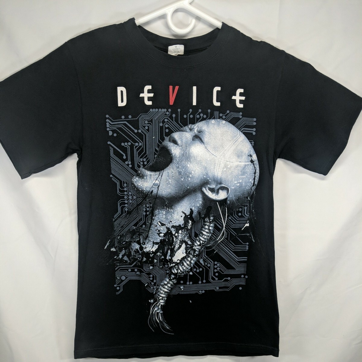 Vintage Device Loudwire Tour Tee 2013 Metal Band Black Anvil