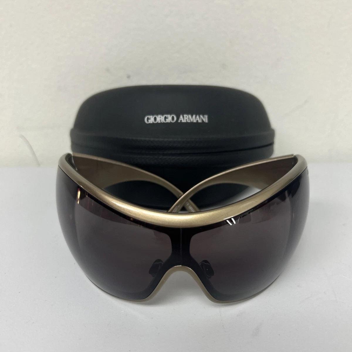 Giorgio Armani Gold Sunglasses for Women for sale | eBay