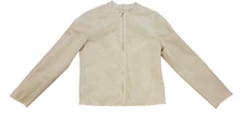 Kenneth Cole REACTION Women's IVORY Lightweight Jacket MEDIUM