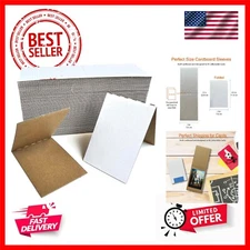 200 Packs Cardboard Sleeves for Sports Card Protectors, 3" x 4.5" Corrugated ...
