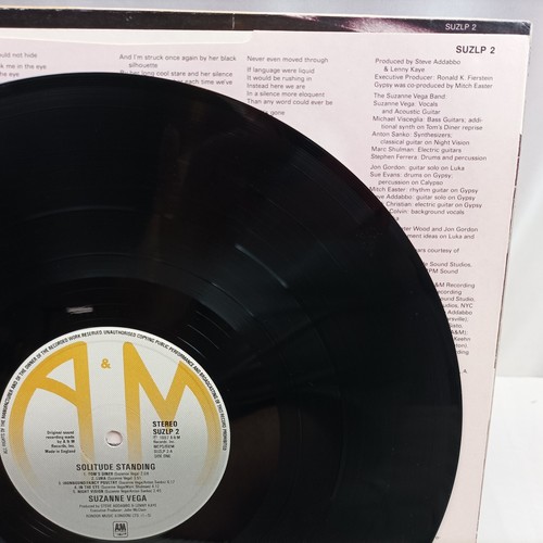 Suzanne Vega Solitude Standing vinyl LP Record + Inner Lyric Sleeve - Picture 16 of 19