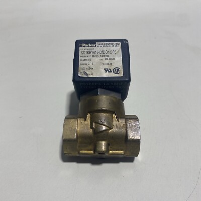 Parker 7321KBY61640N0D100P3 Solenoid Valve 1/4 NPT - USED
