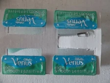 Gillette VENUS  4 Refill Razor Shaver Cartridges Blades and 1 Handle
