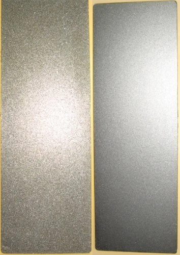 2-Pack 2" x 6" Double Sided Diamond Sharpening Stone Hone Block Knife Sharpener
