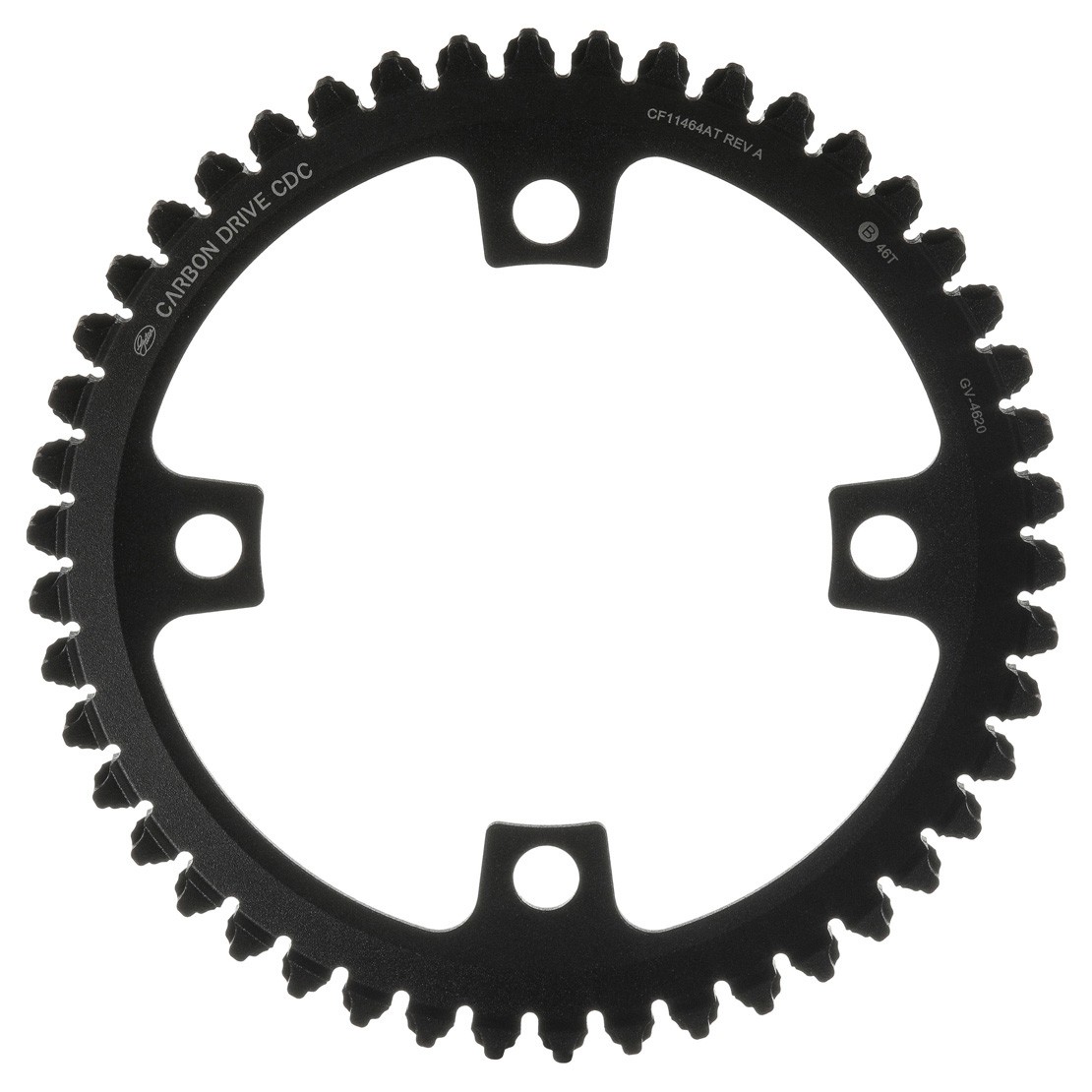 Gates Carbon Drive CDC 46T Aluminum Front Sprocket for Mid-Motor E-Bikes 15590₽