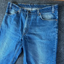 Vintage Levi's 506 Jeans Mens 38x29 Blue Denim Cotton Medium Wash Made In USA