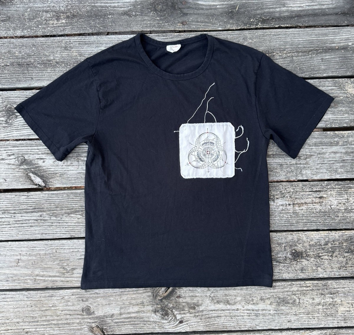 Fragmentフラグメント CAMOUFLAGE EMBLEM TEE XXL Clot X Fragment X Innersect Design Unisex Black T-Shirt Size XL