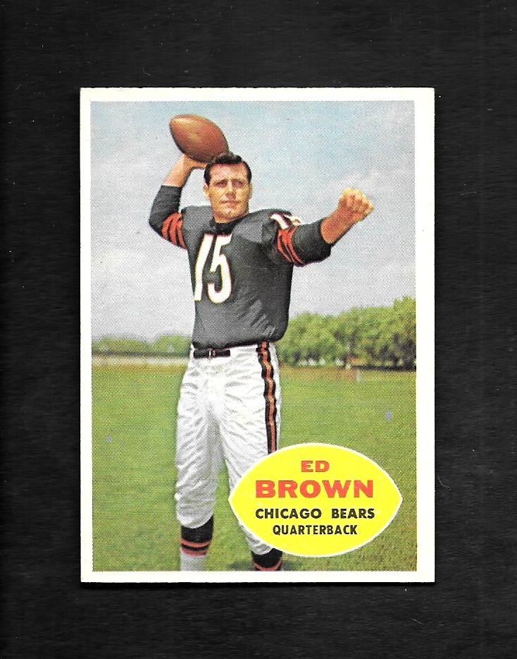1960 TOPPS #12 ED BROWN - NM/MT - 3.99 MAX SHIP COST