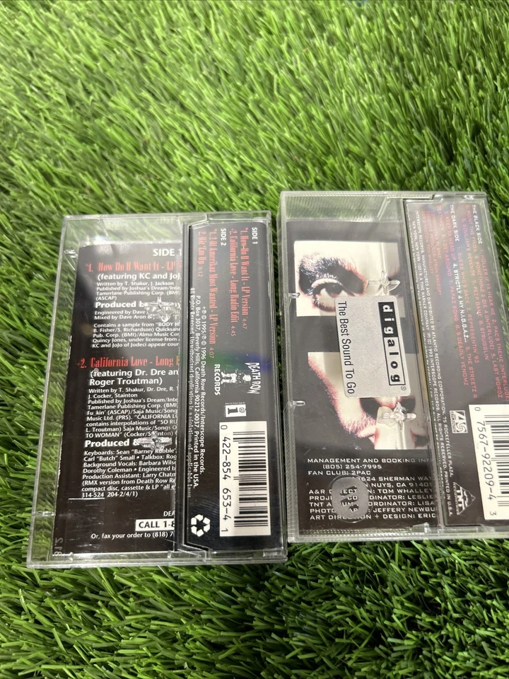 How Do U Want It- 2pac Strictly 4 My N.I.G.G.A.S Cassette Single Cassette Lot - Image 4 of 4