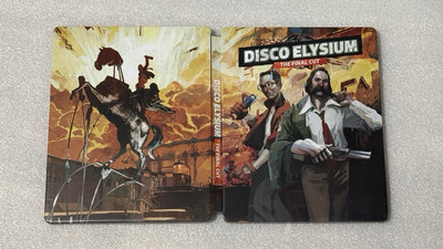 Disco Elysium the Final Cut Custom made G2 Steelbook Case PS4/PS5/Xbox (No Game)
