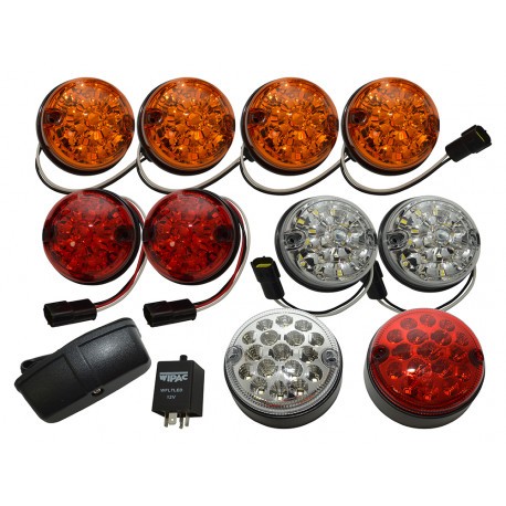 Kit feux LED standard Defender DA1292 optiques éclairage Land Rover Serie