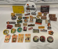 Large Lot 40 THE HOME DEPOT Advertising Pins Kids Workshop Service