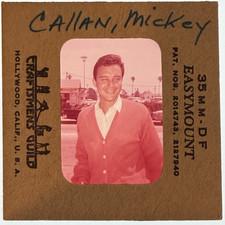 ACTOR MICKEY CALLAN ORIG. Photo 1950'S 35mm EASYMOUNT Slide Transparency #900
