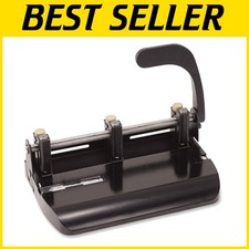 Heavy Duty Adjustable Hole Punch, 32-Sheet Capacity