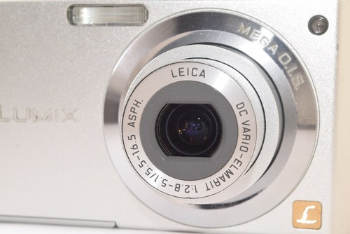 PANASONIC LUMIX DMC-FS3 SILVER COMPACT DIGITAL CAMERA SLIM BODY EASY-TO ...