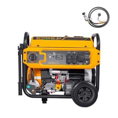 Uimoso Portable Dual Fuel Generator 13500W Gasoline & 12000W LPG Peak Power