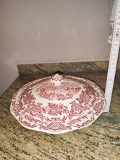 Servierschüssl Enoch Wedgwood Royal Homes of Britain Red 23,5cm dürchmesser