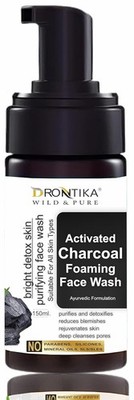 Drontika Wild & Pure Activated Charcoal Face Wash For All Skin Types 150ml