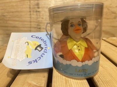 CELEBRITY DUCKS Larry Three Stoogers 1999 1st Edition