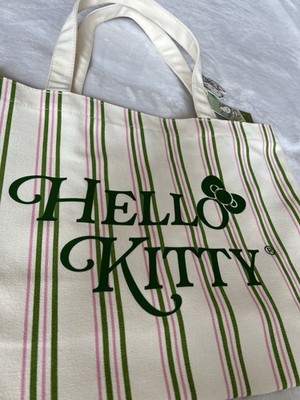 MINISO Hello Kitty Tennis Club Canvas Tote Bag US Limited Edition