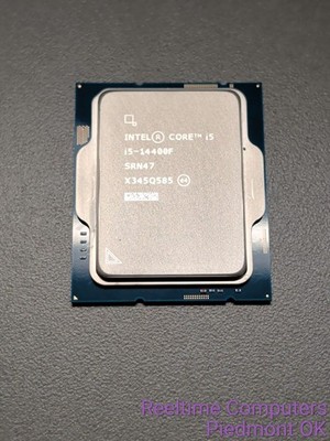 Intel Core i5-14400F 10-Core 16-Thread 4.7GHz LGA 1700 CPU Processor SRN47