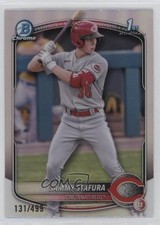 2025 Bowman Chrome Prospects Refractor 131/499 Sammy Stafura #BCP-100 0jm6