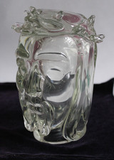 L68-GESU' CRISTO VETRO TESTA