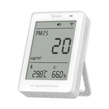 SONOFF AirGuard PM2.5/PM10 Matter over Wi-Fi Air Quality Monitor LCD | SAWF-07P