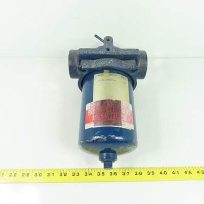 Cuno Model EG 125PSI 1''NPT Industrial Filter Housing W/12319-01-30-0035 Filter