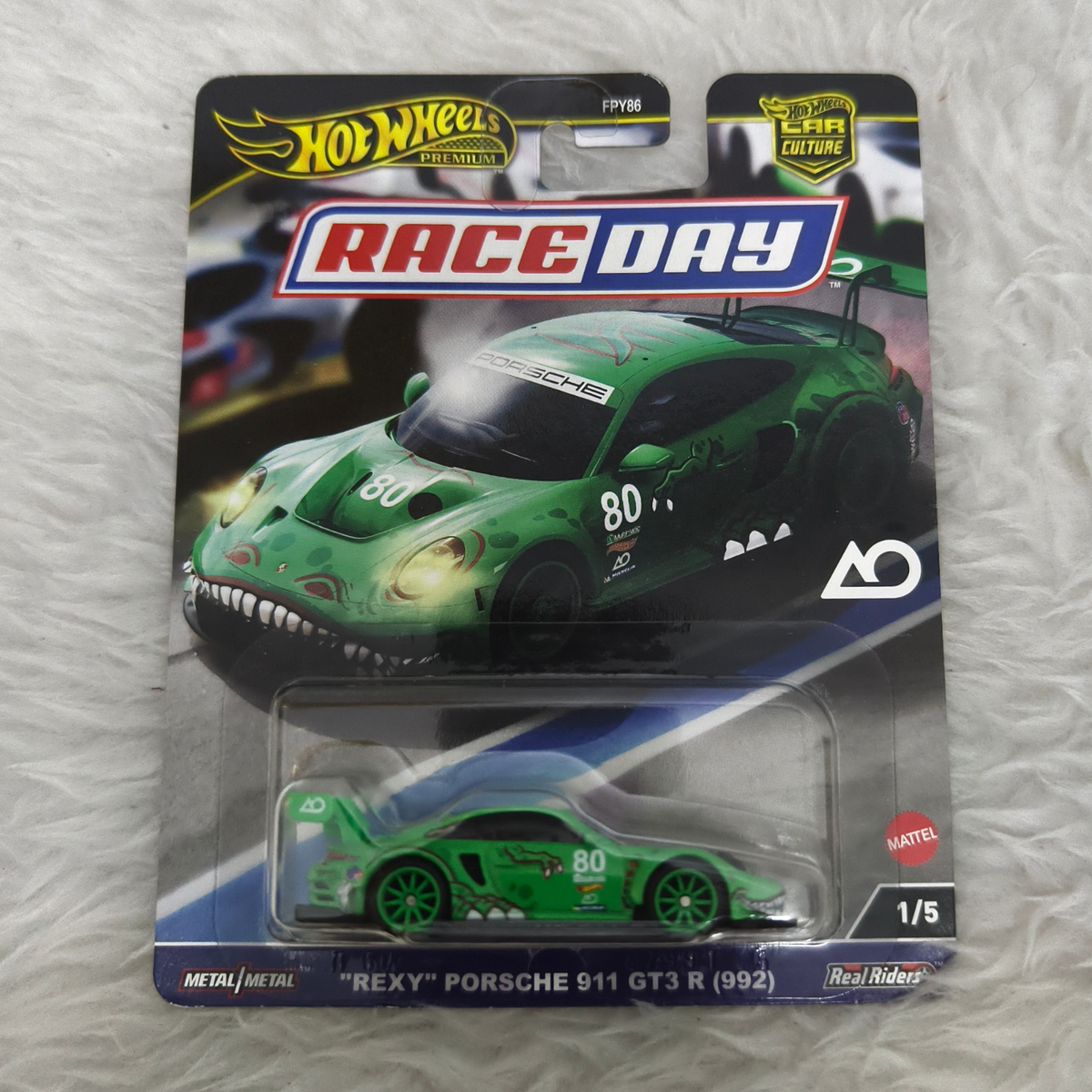 ホットウィールRace Day REXY Porsche 911 GT3 R New Hot Wheels 1:64 Porsche 911 GT3 R (992) REXY Race Day Diecast