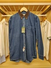 Mens Woolrich Shirt long sleeve outdoors Large denim corduroy button up BNWT