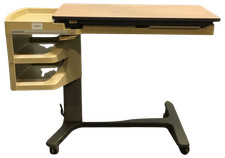 HILL-ROM PATIENT MATE OVERBED TABLE @