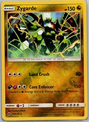 Zygarde 100/147 Burning Shadows Reverse Holo