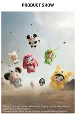 Polar-monster Baby Collection Series Blind Box Plush Pendant Ver.1 Toy Gift Hot