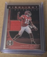 2025 Panini Icon Collection Patrick Mahomes II #HM-2 Highlight Materials Patch