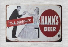 retro beer memorabilia metal tin sign vintage reproductions