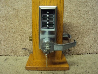 Dormakaba Kaba Simplex Lock LR1000 LR1021 Lock Over Ride Core Installed w/Keys