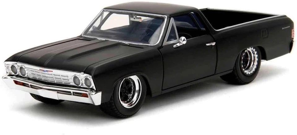 FAST FURIOUS Modello Auto 1967 CHEVROLET EL CAMINO Scala 1:24 Die Cast Jada - Immagine 2 di 4