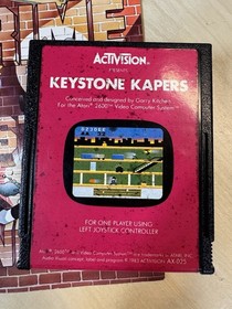 Keystone Kapers Atari 2600 By Activision - Great Box & Cartridge Condition