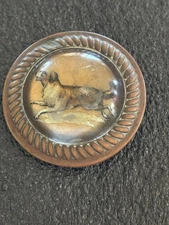 Antique Horse Bridle Rosette/ Button /concho