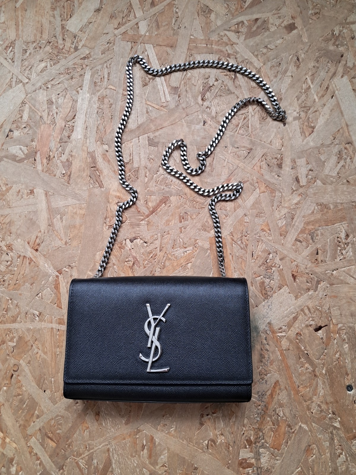 Borsa Saint Laurent Kate piccola in pelle 469390 originale