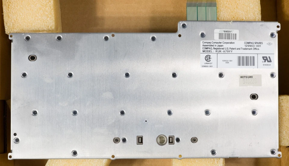 Vintage Compaq  LTE Lite Keyboard 129903-001 NEW NOS CPQ15 - Image 3 of 3