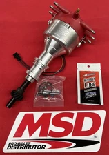 MSD 85844 Pro-Billet Crab-Cap Distributor for Small Block Ford