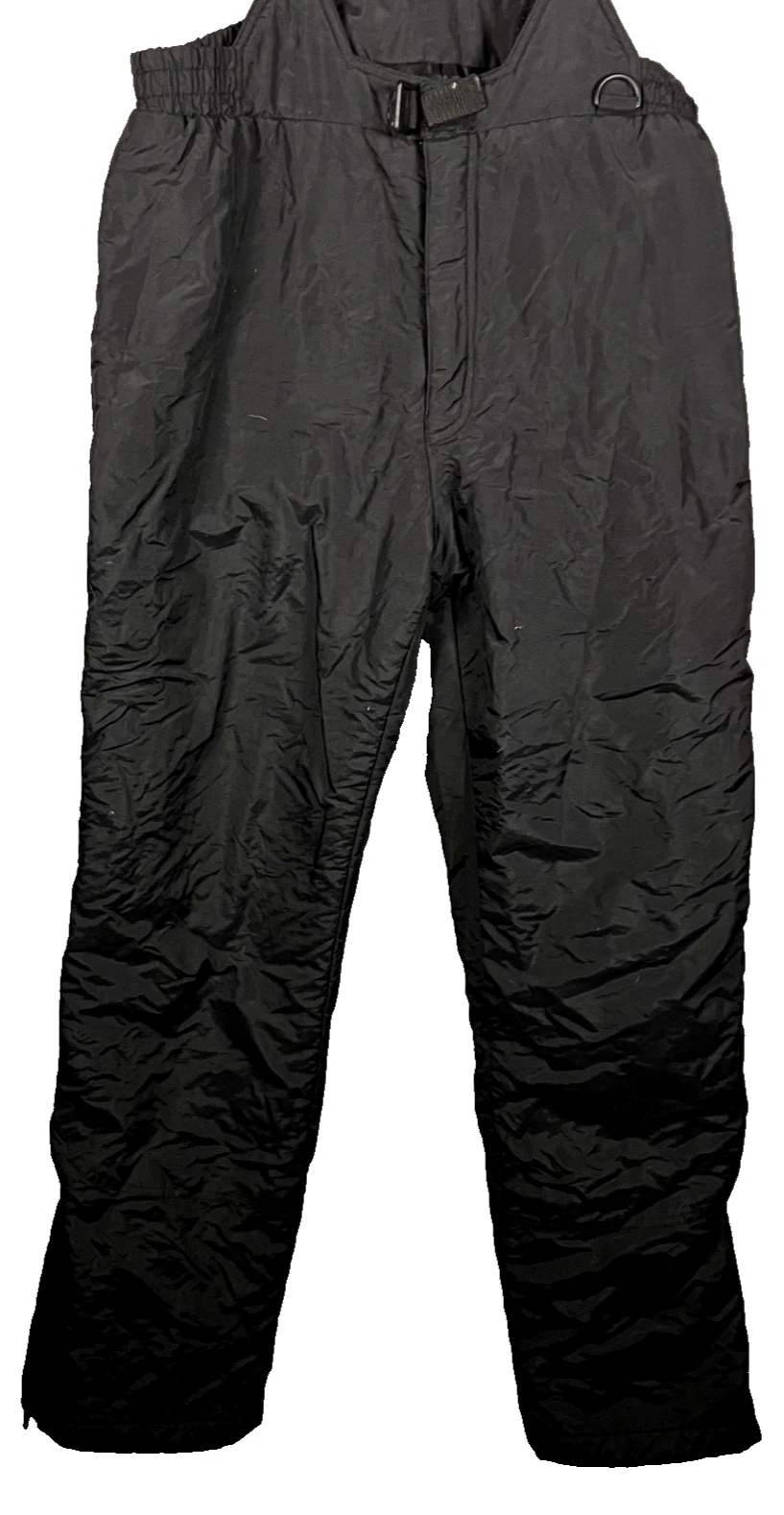Sportscaster Bib Ski/Snow Pants Men XL Overall Black Insulated Snowboard #4015