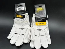 Tillman lot Of 2  1488 M Gloves Goatskin Leather Construction Work Protective