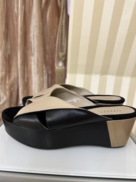 Women Stephen Venezia Sabot Beige Suede 38